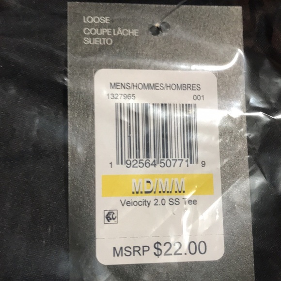 Men’s UA Velocity short sleeve NEW NWT - Picture 7 of 10